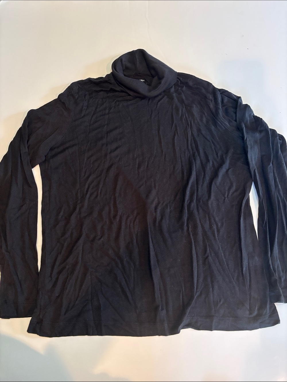 Winter Silks Classic Women’s Black Turtleneck Sweater